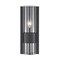 Z-Lite Lawson 1 Light Wall Sconce, Matte Black & Clear 343-1S-MB - alternate 6